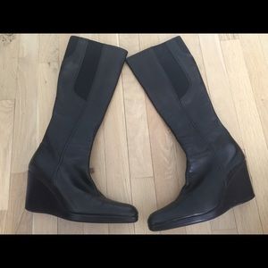 Prada knee high boots